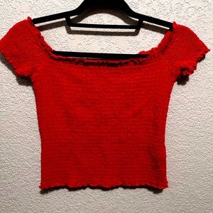 Hollister shoulder top